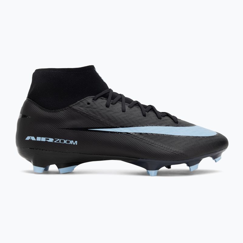 Scarpe da calcio uomo Nike Mercurial Superfly 10 Academy MG nero/blu ghiaccio 2
