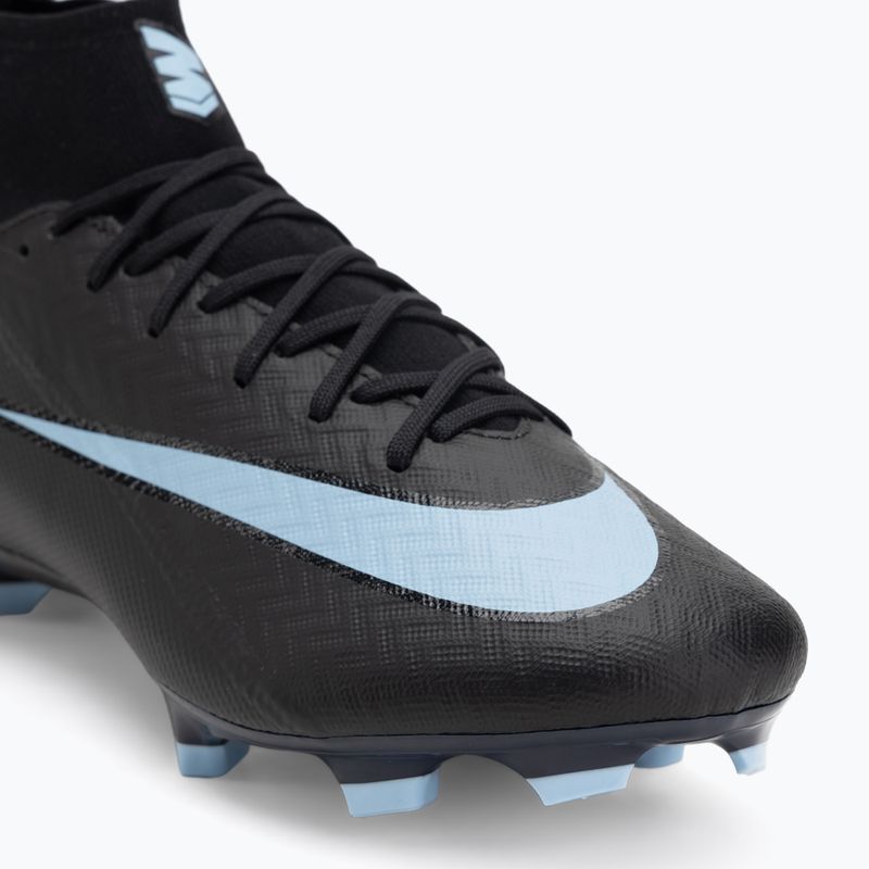 Scarpe da calcio uomo Nike Mercurial Superfly 10 Academy MG nero/blu ghiaccio 7