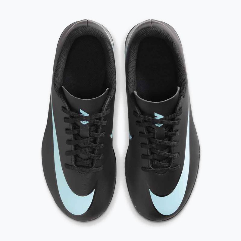 Scarpe da calcio per bambini Nike Mercurial Vapor 16 Club IC nero/blu ghiaccio 13