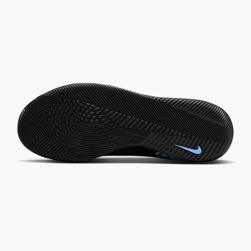Scarpe da calcio per bambini Nike Mercurial Superfly 10 Club nero/blu ghiaccio 12