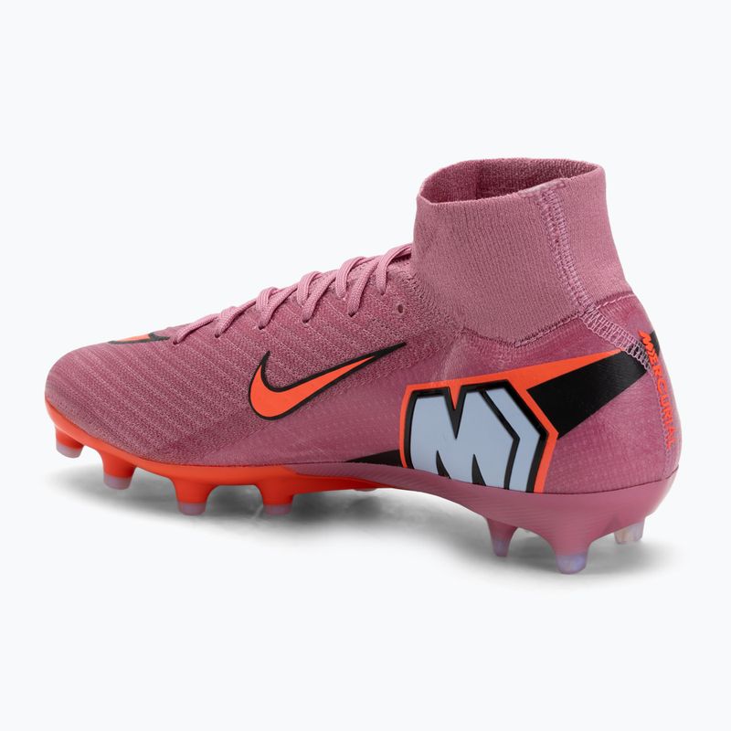 Scarpe da calcio uomo Nike Mercurial Superfly 10 Elite AG-Pro magic flamingo/nero/total crimson 3