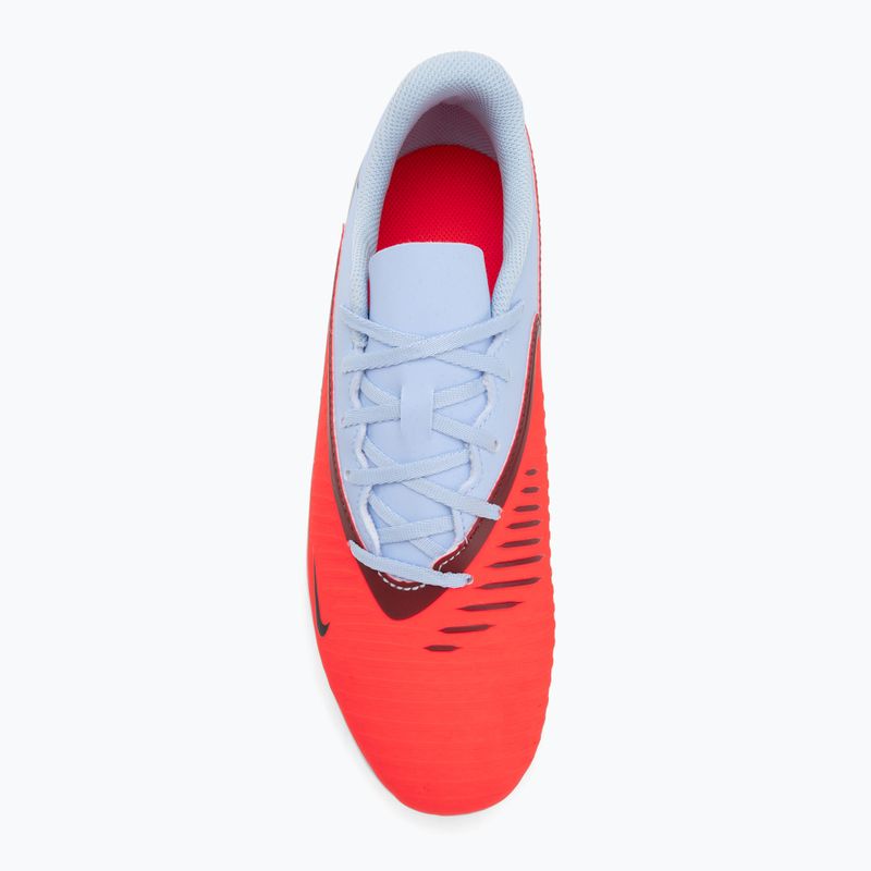 Scarpe da calcio uomo Nike Phantom 6 Low Club FG/MG royal tint/bright crimson 5