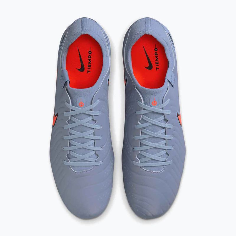 Scarpe da calcio uomo Nike Tiempo Legend 10 Pro FG blu eclissi/nero 6