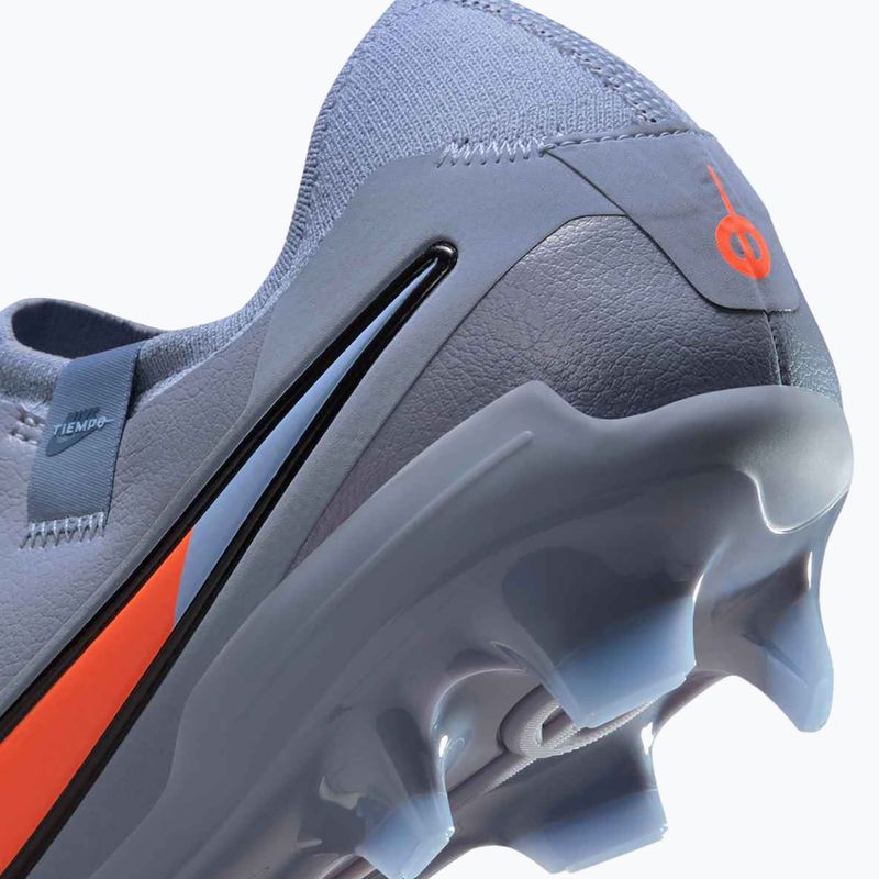 Scarpe da calcio uomo Nike Tiempo Legend 10 Pro FG blu eclissi/nero 8