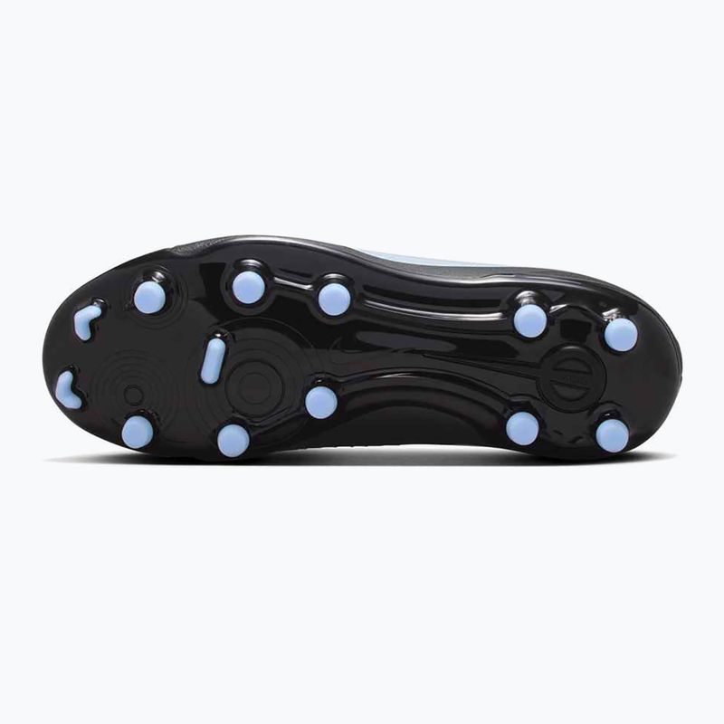 Scarpe da calcio per bambini Nike Tiempo Legend 10 Academy FG/MG nero/nero 12