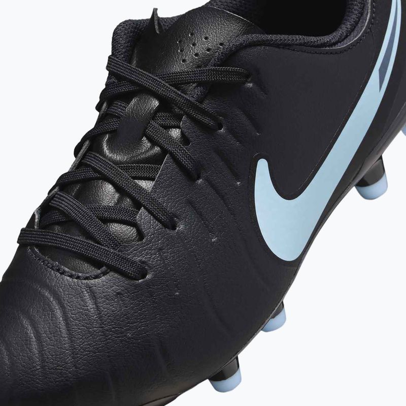 Scarpe da calcio per bambini Nike Tiempo Legend 10 Academy FG/MG nero/nero 14