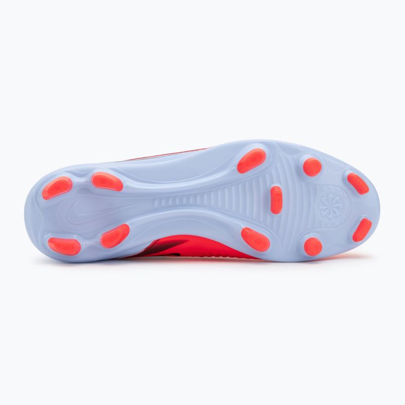 Uomo Nike Phantom 6 High Club FG/MG scarpe da calcio royal tint/bright crimson 4