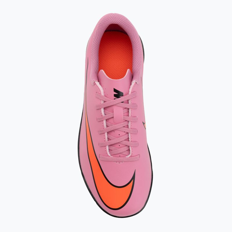 Scarpe da calcio da bambino Nike Mercurial Vapor 16 Club TF magic flamingo/nero/total crimson 5