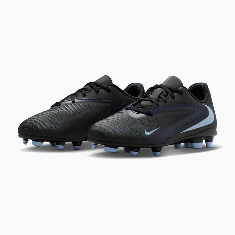Scarpe da calcio per bambini Nike Phantom 6 Low Club MG nero/nero 3