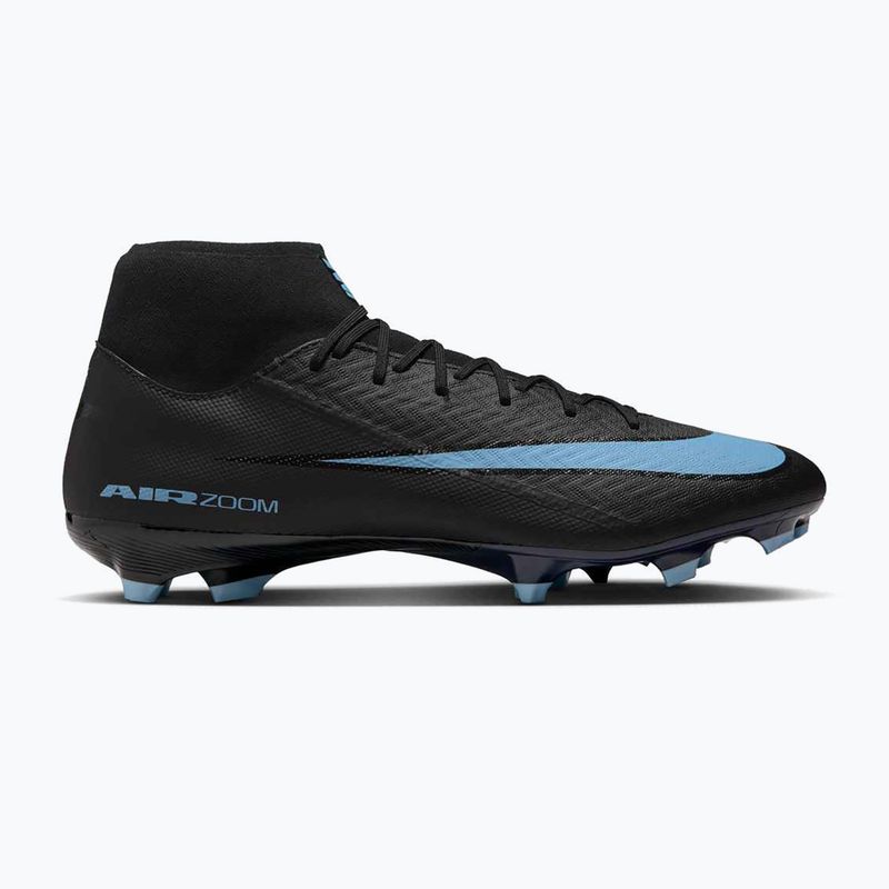 Scarpe da calcio uomo Nike Mercurial Superfly 10 Academy MG nero/blu ghiaccio 8