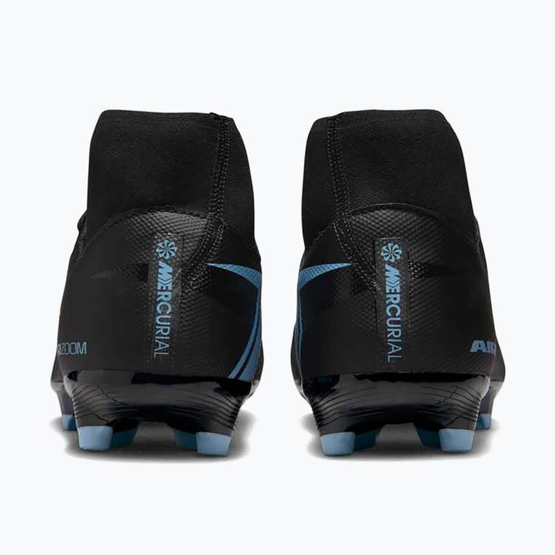 Scarpe da calcio uomo Nike Mercurial Superfly 10 Academy MG nero/blu ghiaccio 11