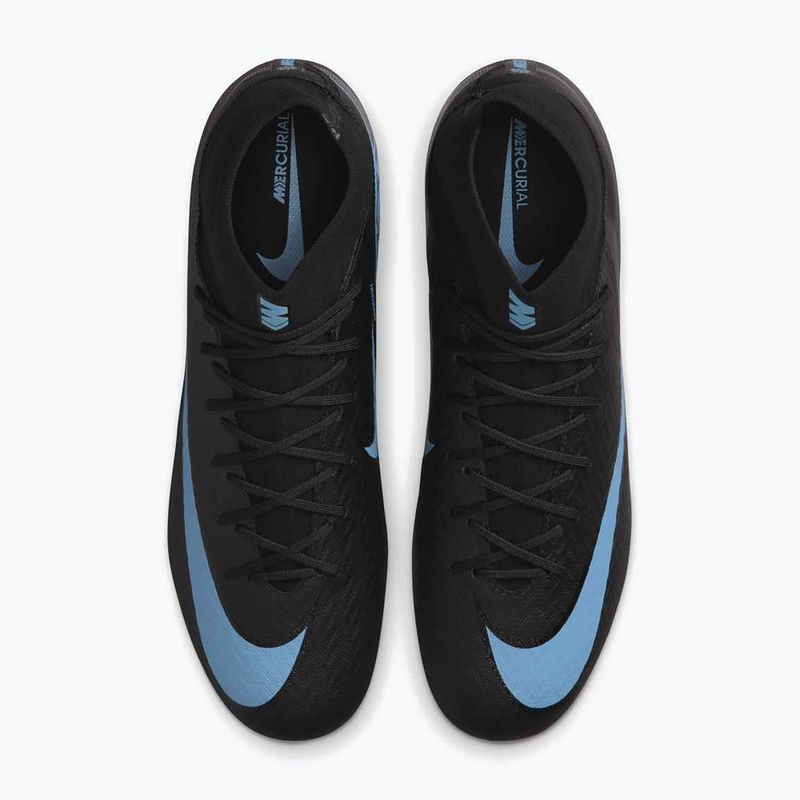 Scarpe da calcio uomo Nike Mercurial Superfly 10 Academy MG nero/blu ghiaccio 13