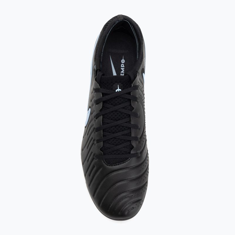 Scarpe da calcio da uomo Nike Tiempo Legend 10 Elite AG-Pro nero/nero 5