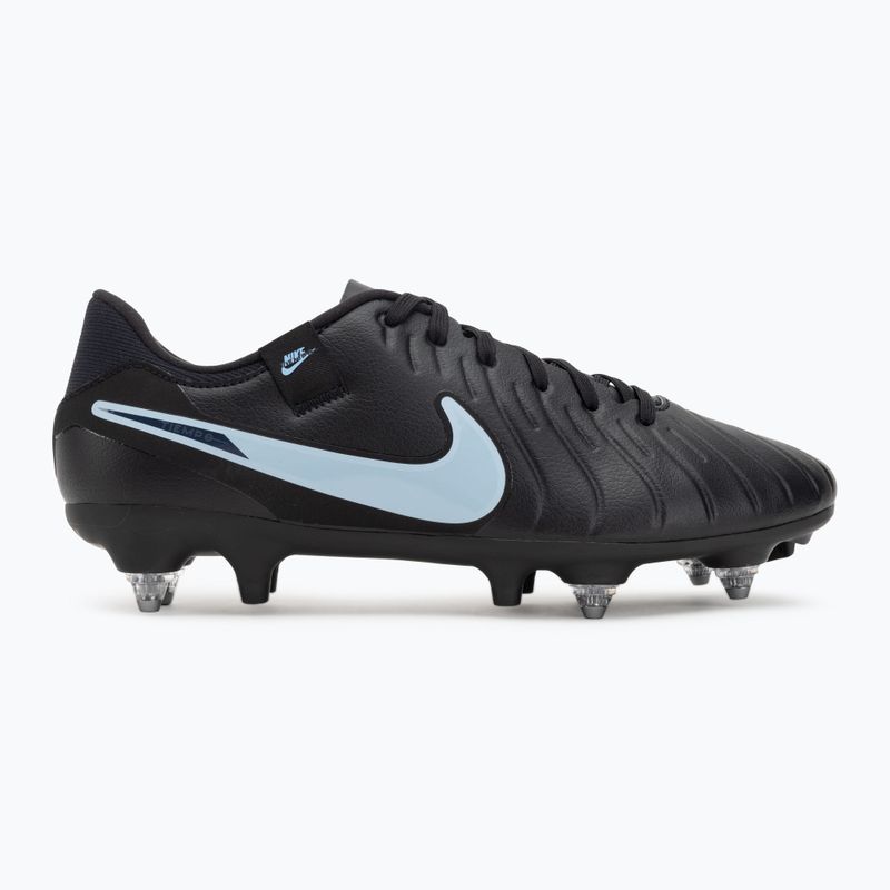 Scarpe da calcio uomo Nike Tiempo Legend 10 Academy SG-Pro nero/nero 2