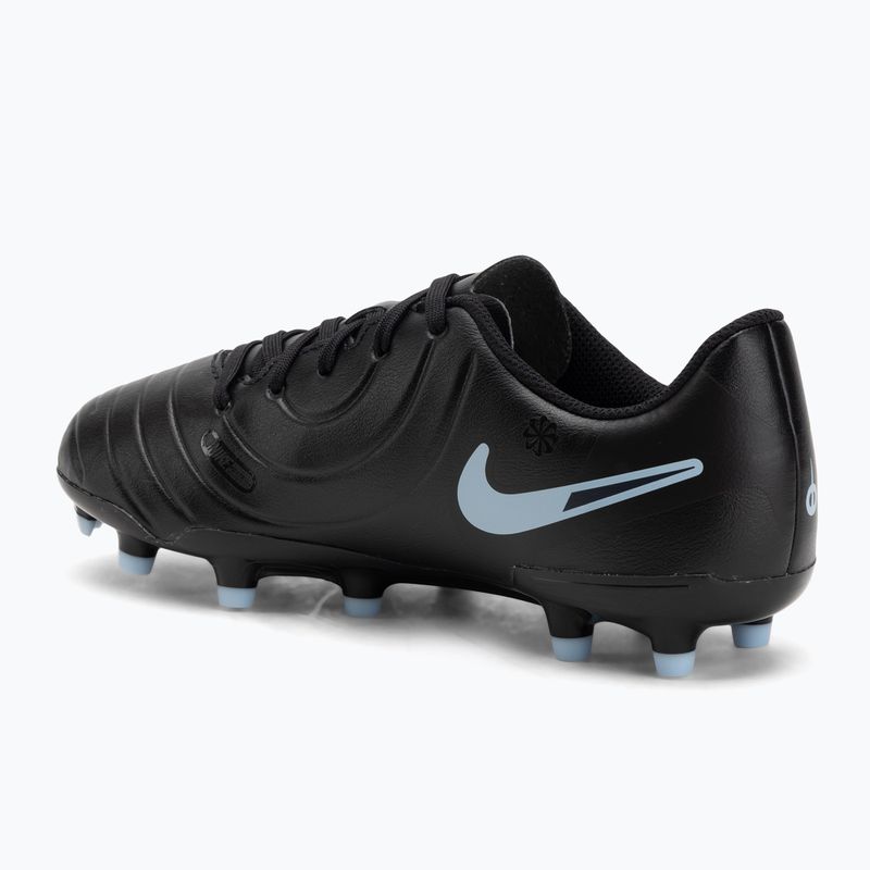 Scarpe da calcio per bambini Nike Tiempo Legend 10 Club FG/MG nero/nero 3