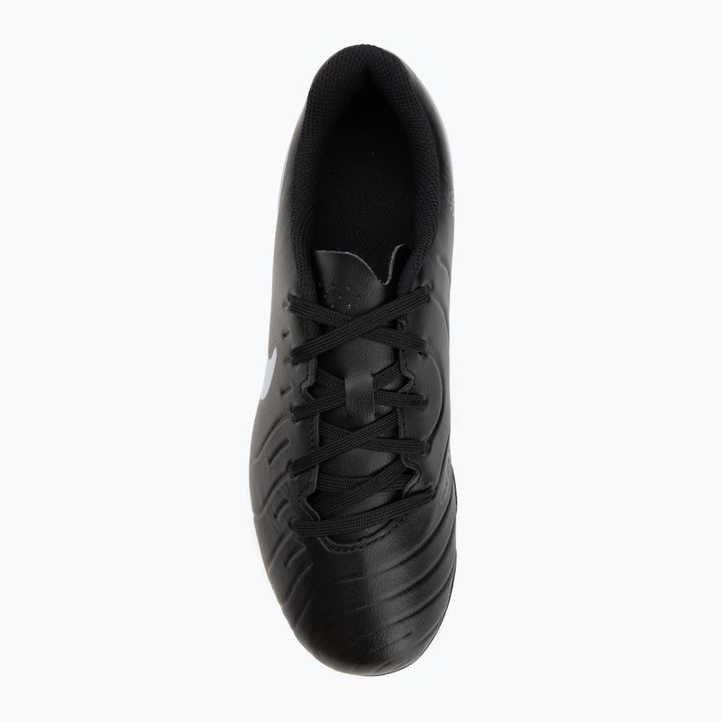 Scarpe da calcio per bambini Nike Tiempo Legend 10 Club FG/MG nero/nero 5
