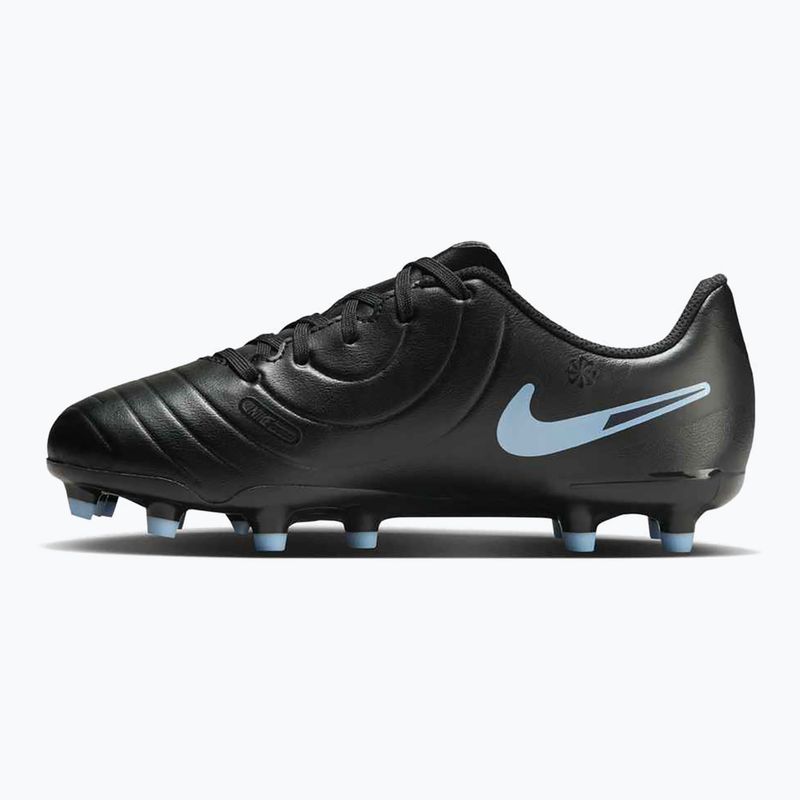 Scarpe da calcio per bambini Nike Tiempo Legend 10 Club FG/MG nero/nero 9