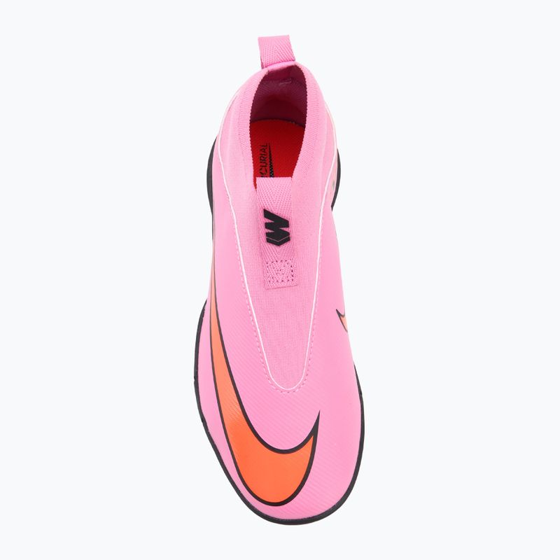 Scarpe da calcio per bambini Nike Mercurial Superfly 10 Academy IC magic flamingo/nero/totale crimson 5