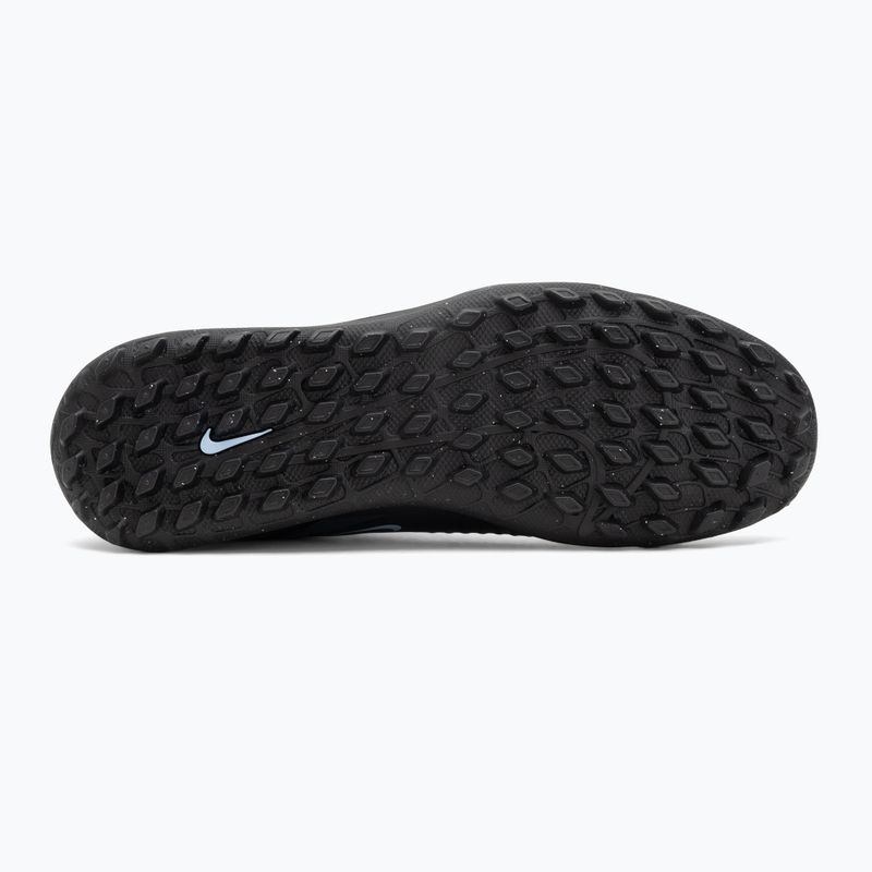 Scarpe da calcio uomo Nike Phantom 6 High Club TF nero/nero 4