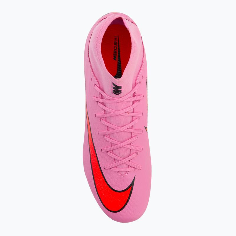 Scarpe da calcio uomo Nike Mercurial Superfly 10 Academy MG magic flamingo/nero/total crimson 5