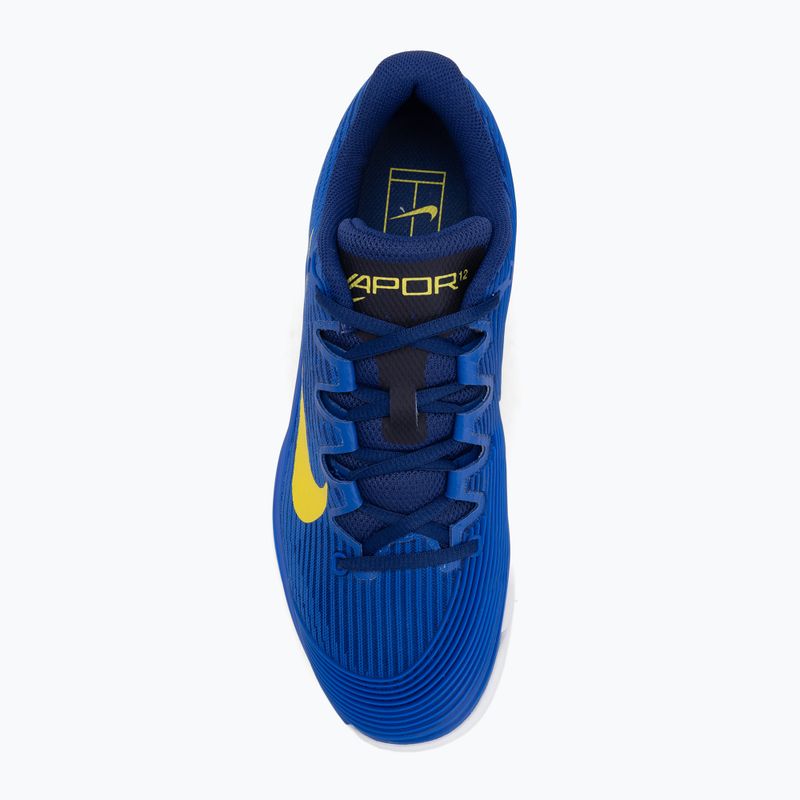 Scarpe da tennis da uomo Nike Vapor 12 racer blue / lightening / deep royal blue 5