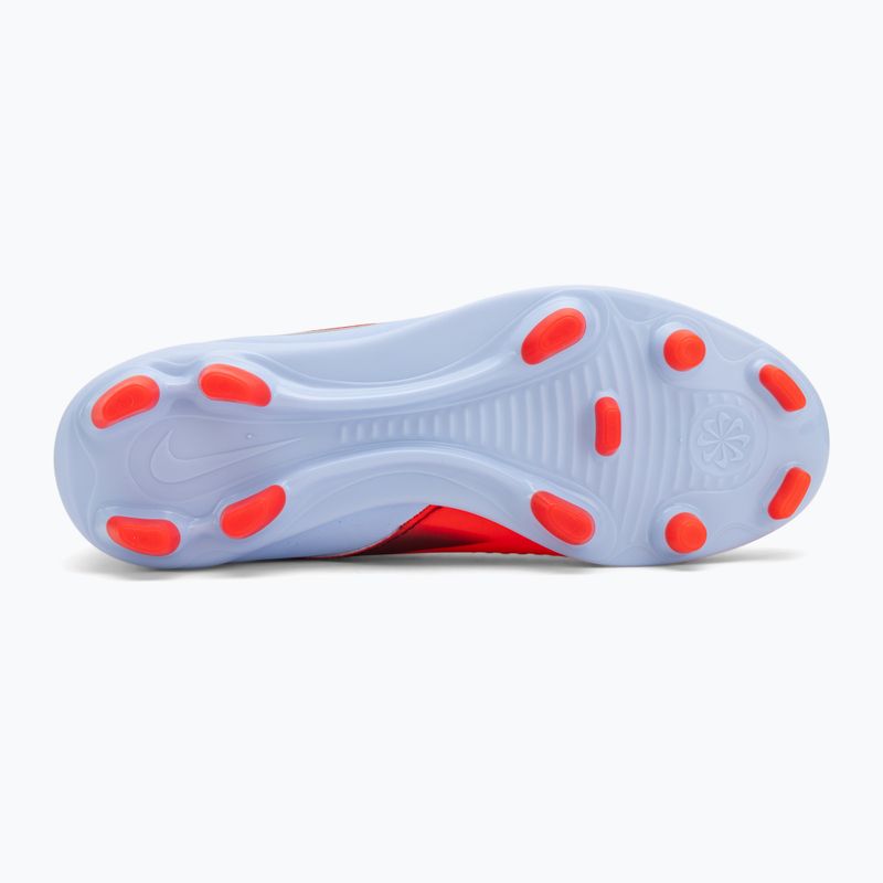 Nike Phantom 6 Low Club MG royal tint/bright crimson/nero scarpe da calcio per bambini 4