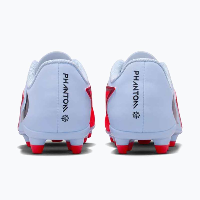 Nike Phantom 6 Low Club MG royal tint/bright crimson/nero scarpe da calcio per bambini 4