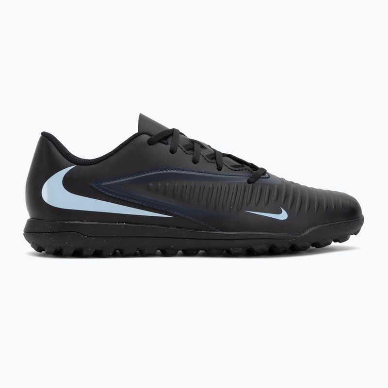 Scarpe da calcio uomo Nike Phantom 6 Low Club TF nero/nero 2
