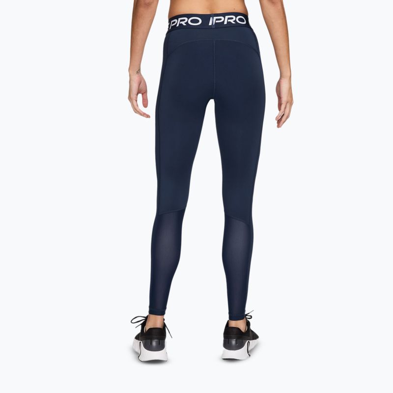 Leggings da donna Nike Pro 365 Tight midnight navy/white 2