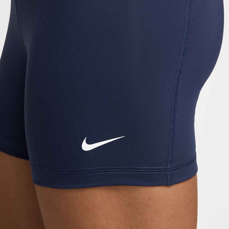 Pantaloncini da allenamento da donna Nike Pro 365 5" mezzanotte marina/bianco 4