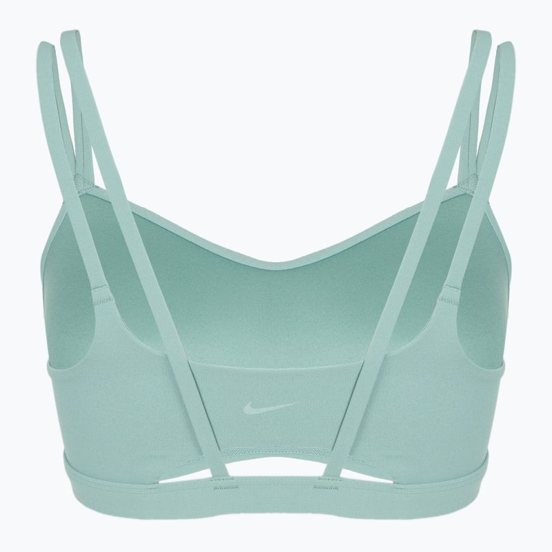 Reggiseno da allenamento Nike Zenvy Strappy 017 cannone/bianco 7