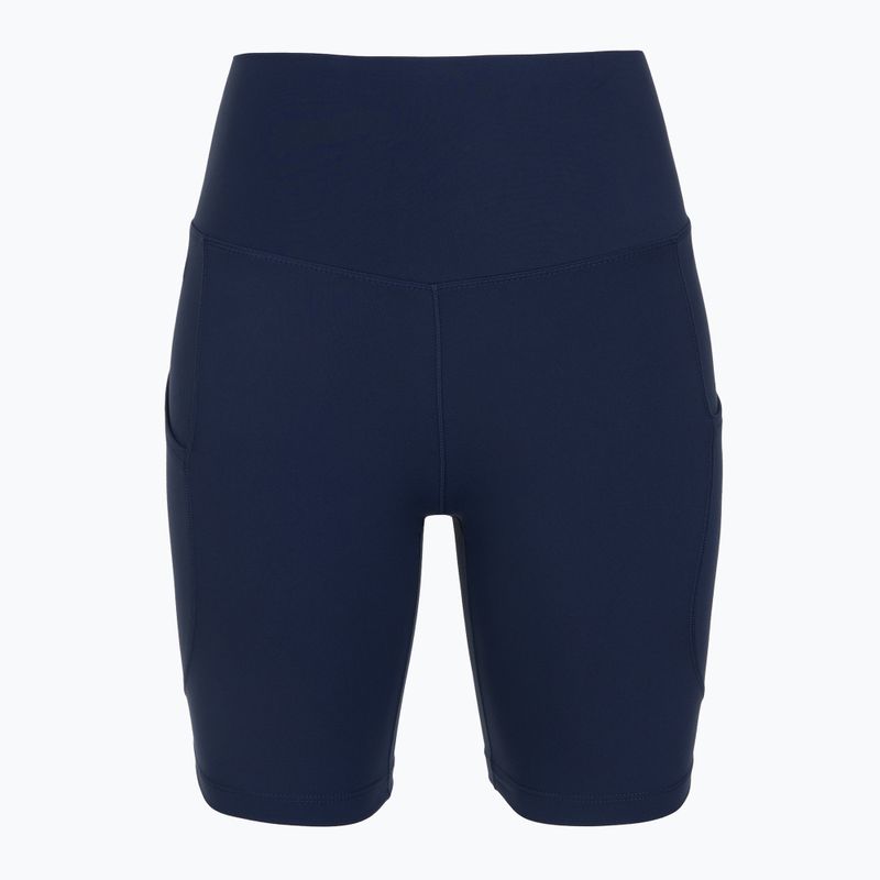 Pantaloncini Nike One a vita alta 8" Biker da donna, midnight navy 5