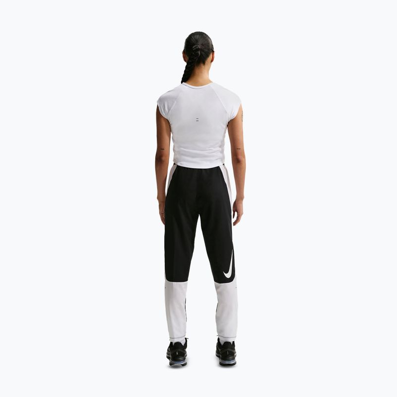 Pantaloni da running donna Nike Tempo Swoosh Dri-Fit Mid-Rise 7/8 black/white 3