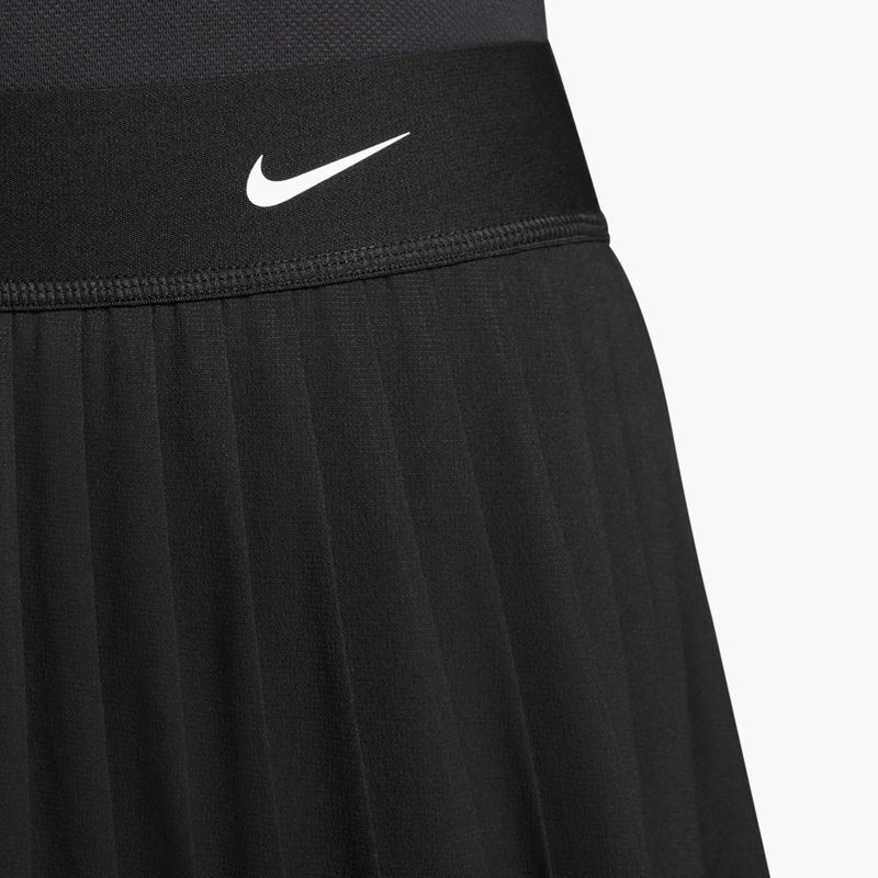 Gonna da tennis Nike Victory Dri-Fit High-Waisted Pleated black/white 4