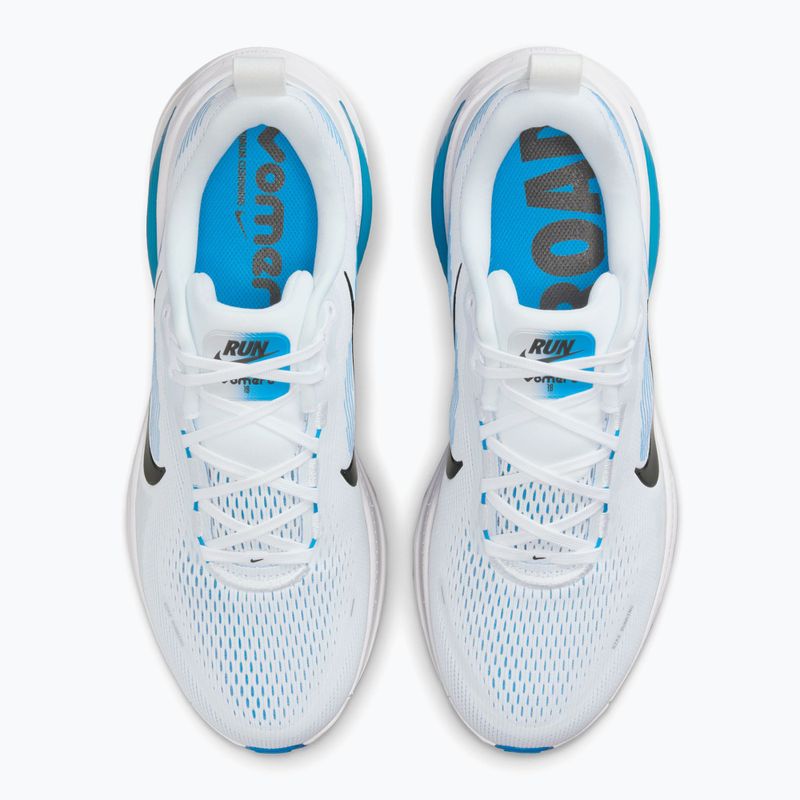 Scarpe da corsa uomo Nike Vomero 18 white/blue hero/black 3