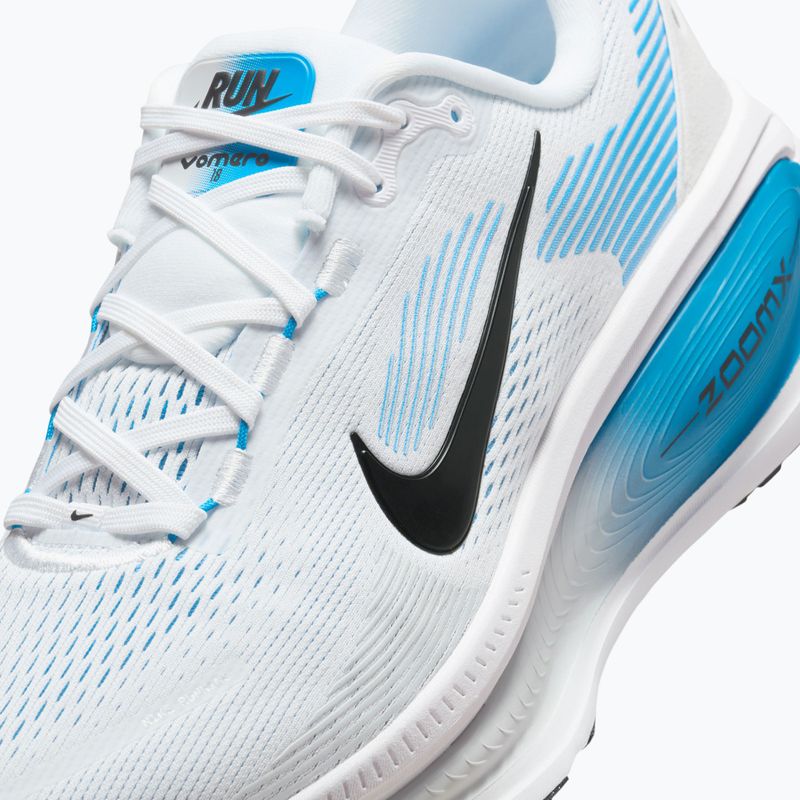 Scarpe da corsa uomo Nike Vomero 18 white/blue hero/black 6