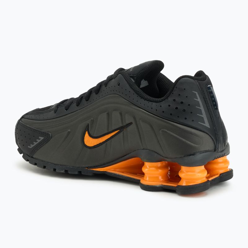Scarpe Nike Shox R4 black/black/bright ceramic 3