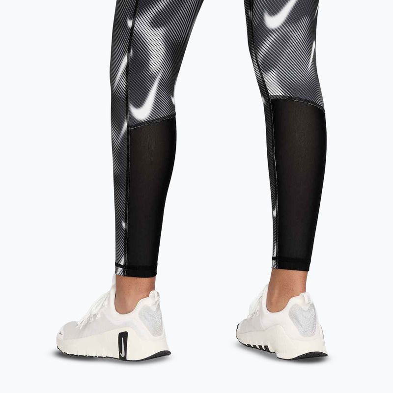 Leggings sportivi da donna Nike Pro Mid-Rise 7/8 black/white/white 5