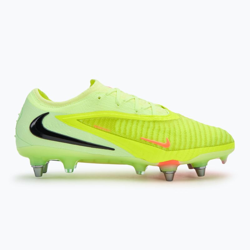 Scarpe da calcio uomo Nike Phantom 6 Low Elite SG-Pro hyper crimson/limelight/black 2