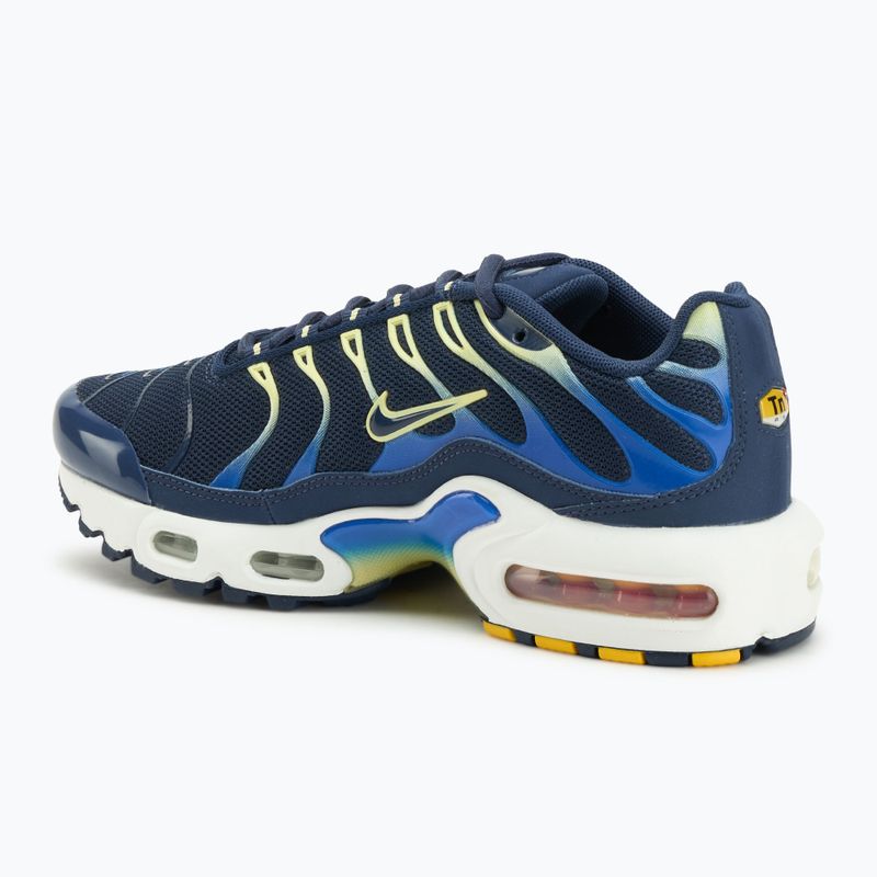 Scarpe da bambino Nike Air Max Plus midnight navy/soft yellow/midnight navy 3