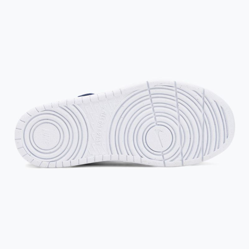 Nike Court Borough Low scarpe da bambino Recraft dark team red/soft pearl/midnight navy 4