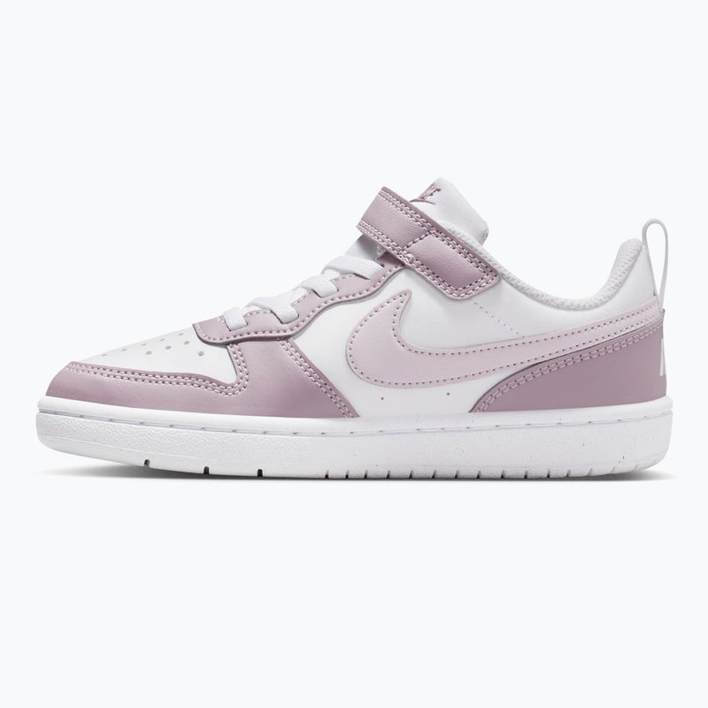 Scarpe per bambini Nike Court Borough Low Recraft white/plum fog/white/venice 2