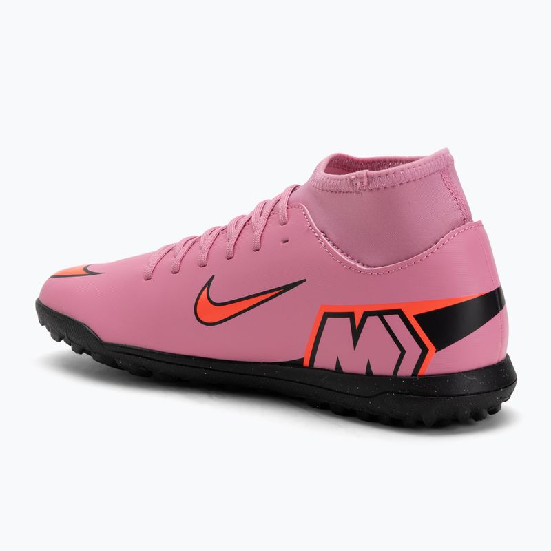 Scarpe da calcio uomo Nike Mercurial Superfly 10 Club TF magic flamingo/nero/total crimson 3