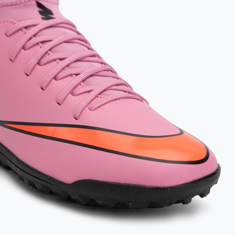 Scarpe da calcio uomo Nike Mercurial Superfly 10 Club TF magic flamingo/nero/total crimson 7