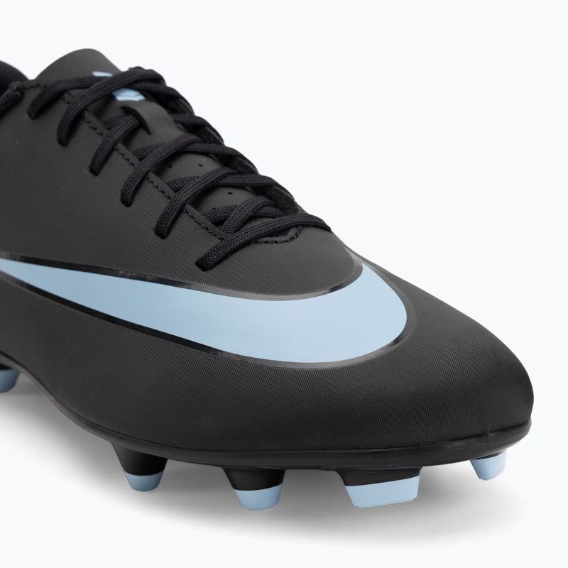 Scarpe da calcio uomo Nike Mercurial Vapor 16 Club FG/MG nero/blu ghiaccio 7