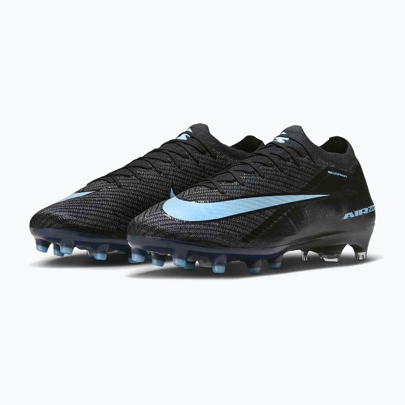 Scarpe da calcio uomo Nike Mercurial Vapor 16 Elite AG-Pro nero/blu ghiaccio 3