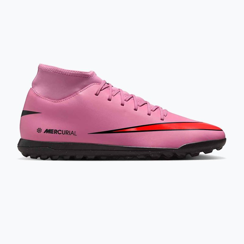 Scarpe da calcio uomo Nike Mercurial Superfly 10 Club TF magic flamingo/nero/total crimson