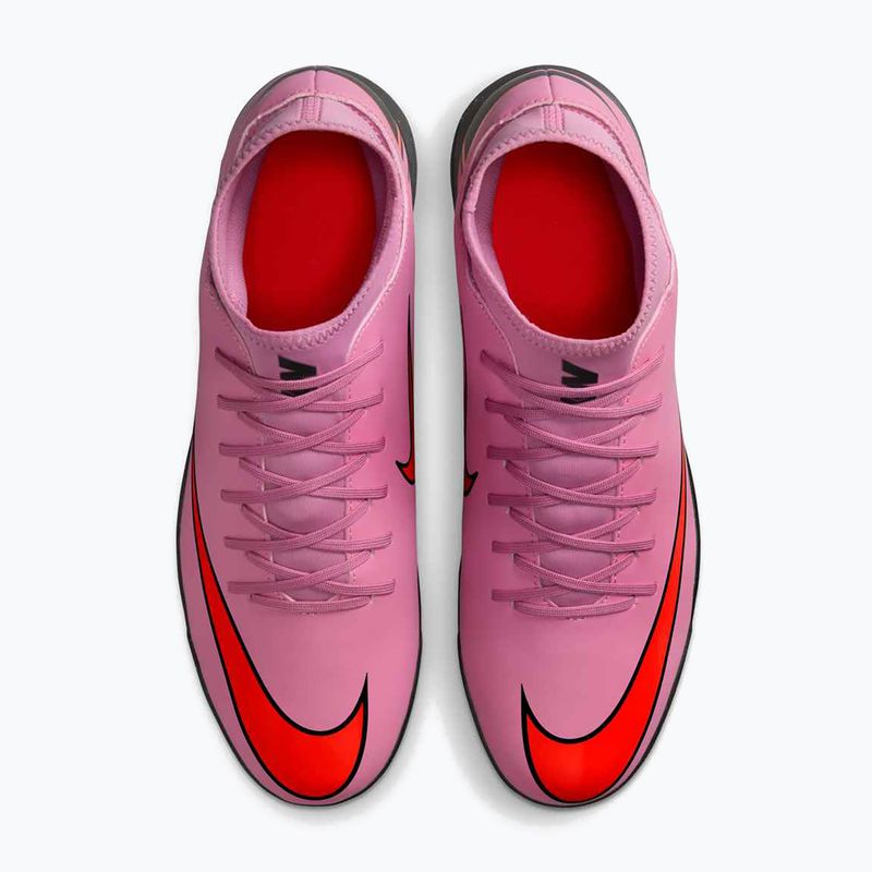 Scarpe da calcio uomo Nike Mercurial Superfly 10 Club TF magic flamingo/nero/total crimson 6