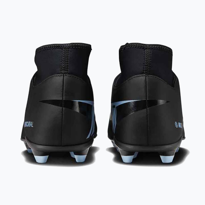 Scarpe da calcio uomo Nike Mercurial Superfly 10 Club FG/MG nero/blu ghiaccio 4