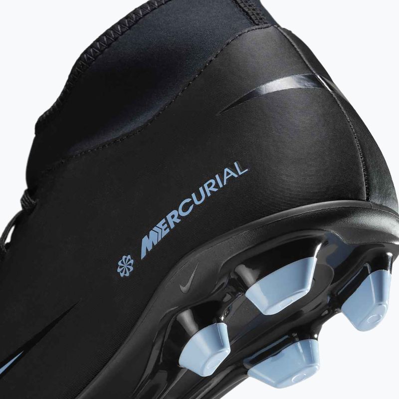 Scarpe da calcio uomo Nike Mercurial Superfly 10 Club FG/MG nero/blu ghiaccio 7